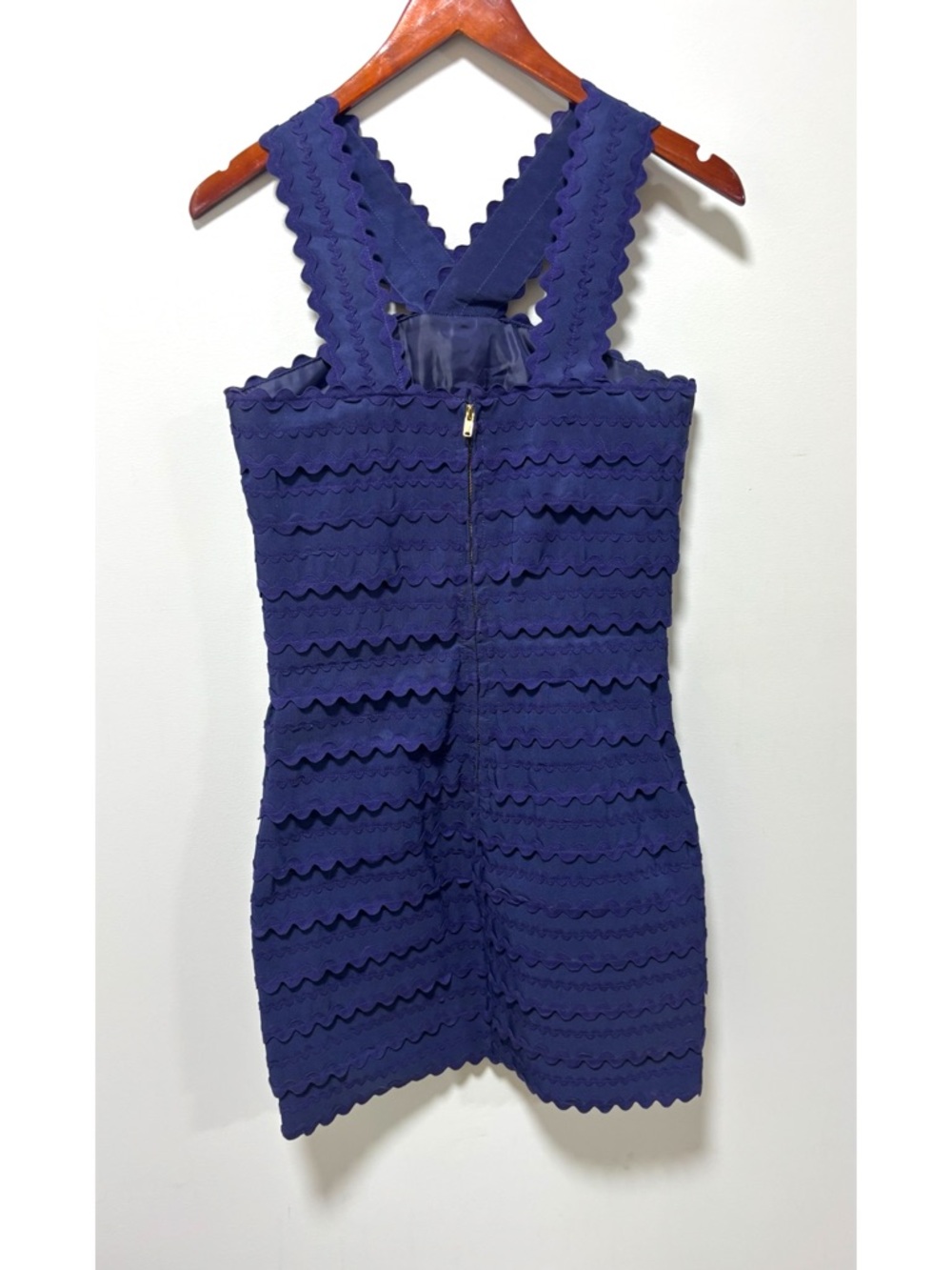 ASO Blair Waldorf in Gossip Girl ICONIC Joelle Dress ALT Blue - Picture 9 of 11